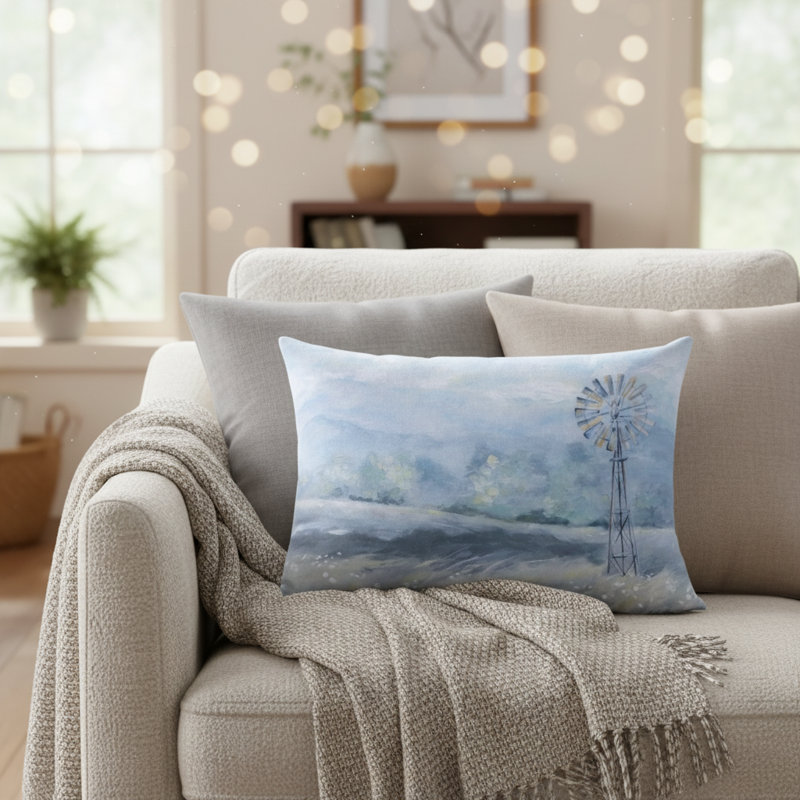 Coussin Country Meadow 18 "x 13"