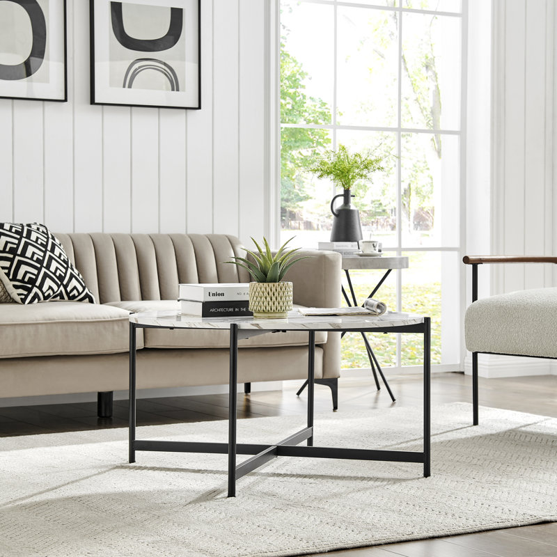 Table basse Abhaki, Blanc