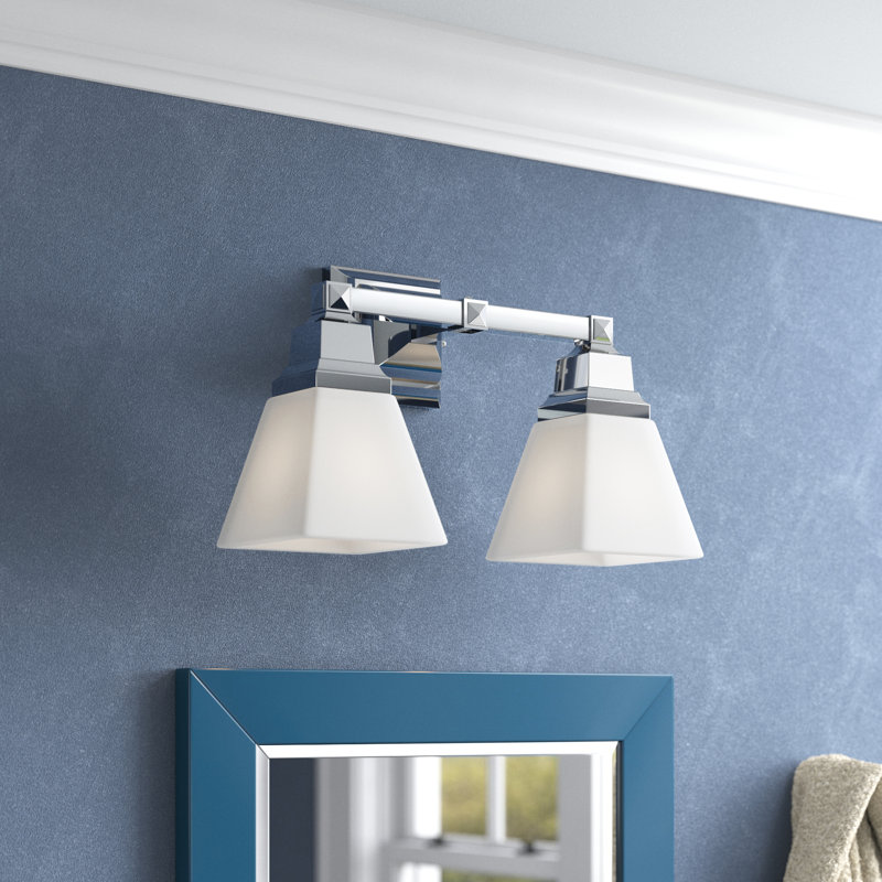 Mathias 2 - Light Dimmable Vanity Light, Polished Nickel