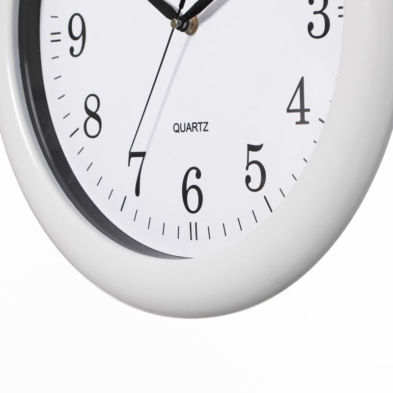Wall Clock, White