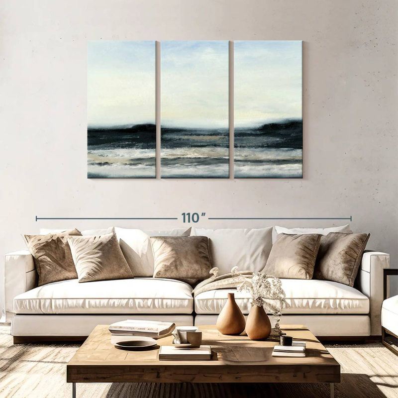 Avery Ocean Tide I, 48" H x 74" W