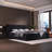 Velvet Upholstered Platform Bed-2115203676-2115203679