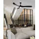 Reze 3 Blade Ceiling Fan with LED Light Kit