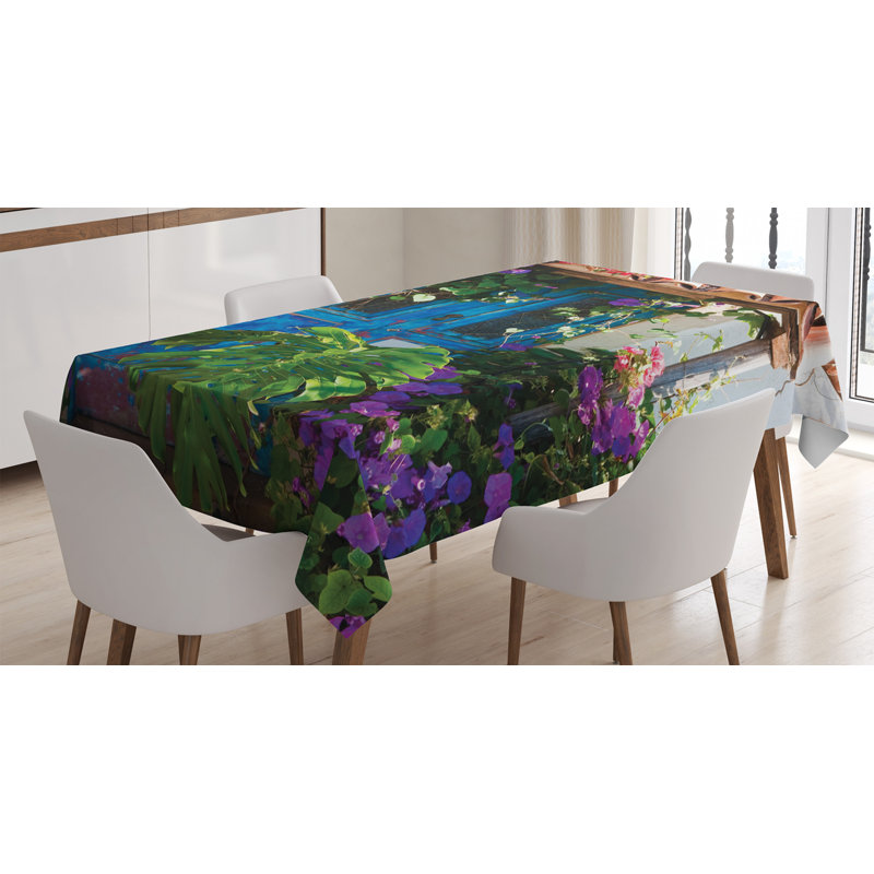 Rustic Tablecloth, 70" L x 52" W