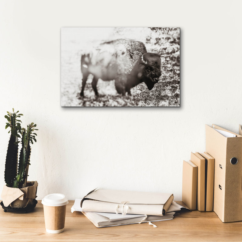 «Bison Dream» par Nathan Larson, art mural sur toile