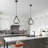 Buckeys 3 - Light Dimmable Geometric Chandelier-1017158953