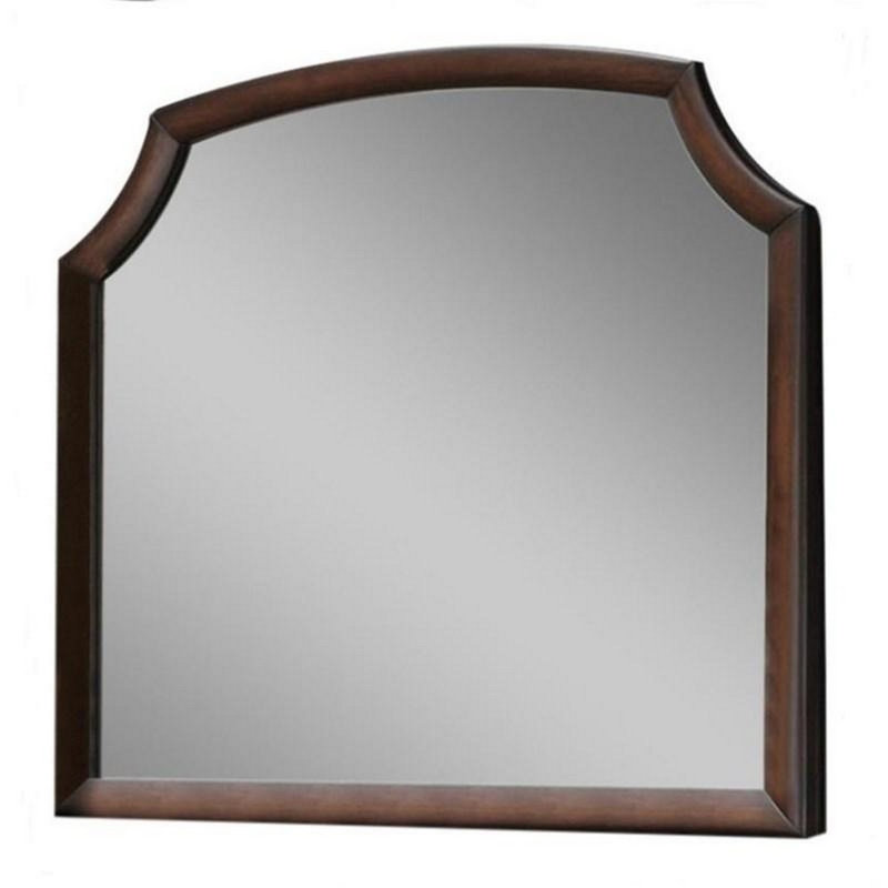 Wood Flat Mirror