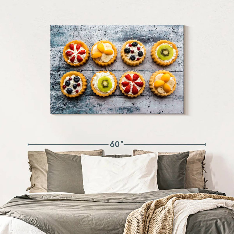 Yarlin Fruit Tarts, 30" H x 45" W