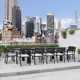 Vivant 126'' Rectangular 12 - Person Outdoor Dining Set with Cushions