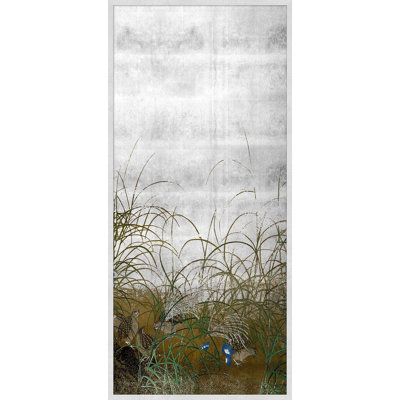 "Caille parmi les herbes 3"