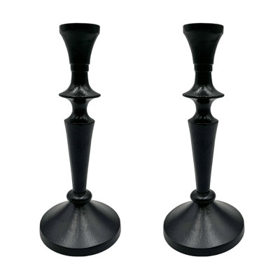 8'' H Aluminum Tabletop Taper Candlestick