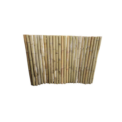 Extra‑Large Timber Bamboo Rolled Border Fence