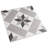 Vintage Star 10" x 10" Porcelain Patterned Wall & Floor Tile