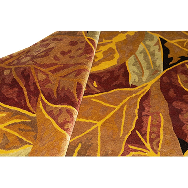 Wool Floral Area Rug