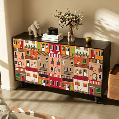 Universal French independent simple sideboard