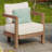Weksler Acacia Outdoor Lounge Chair