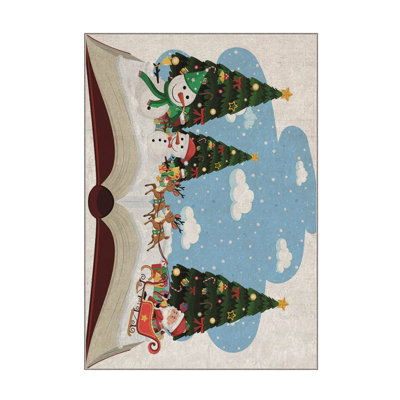 Luxurious Area Carpet (4 ft x 6 ft), 100% Polyester, 0.08 in Pile Height | Non-Slip Dot Underside, Laminated Sponge for Comfort | Easy Clean Velvet Fabric, Machine Washable | Elegant Digital Printing for Modern Decor