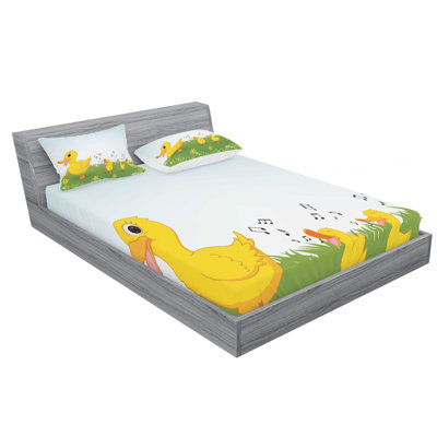 Ensemble de draps Mother Duck and Babies