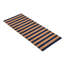 Striped 24"x57" Doormat Choir Front and PVC Backing Ivory and Natural-1233369968