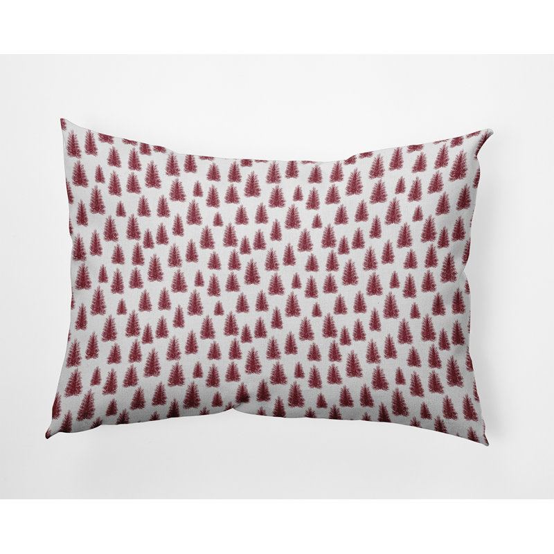 Reversible Throw Pillow, 14" x 20", Rectangular