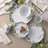 Noritake Ivy Whisper 12-Piece Dinnerware Set, Service for 4
