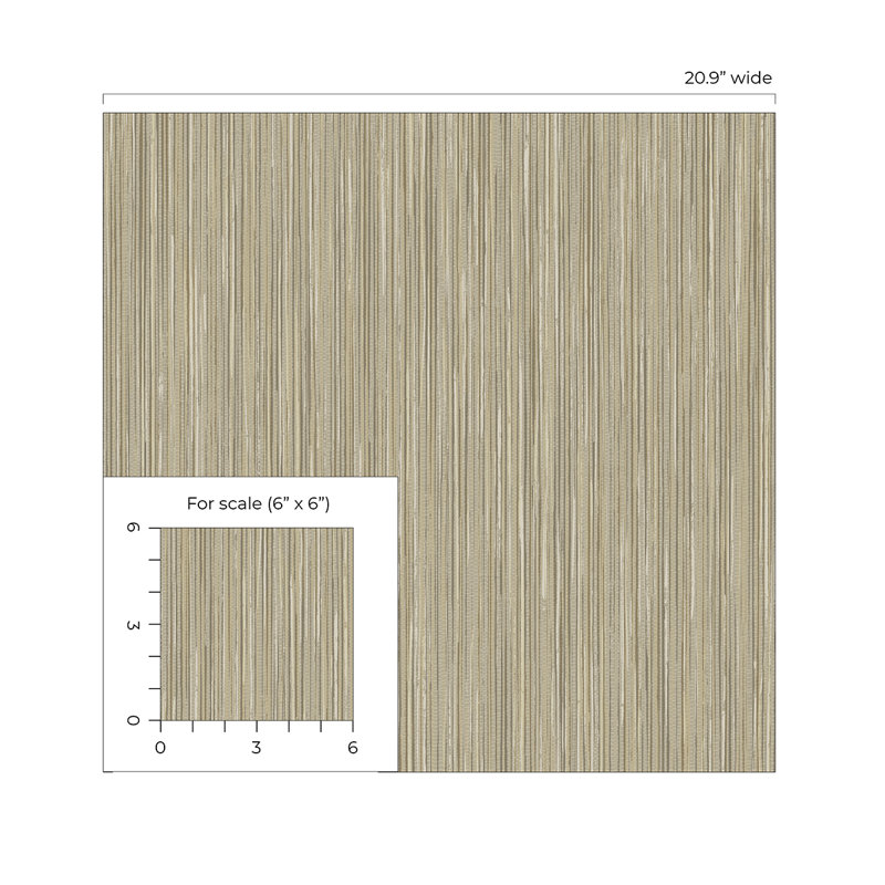  Papier peint non tissé non tissé Designs Caramel Vireo, Caramel métallique