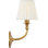 Embers 12" Single Sconce with Silk Box Pleat Shade