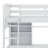 Loft Bed With Storage Shelves, Desk And Ladder-76921151