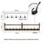 Wall Organizer with Key Hooks