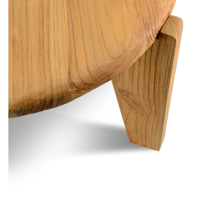 Addysan Solid Wood End Table