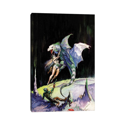 " Neptune's Dragon " by Frank Frazetta