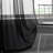 Sheer Window Rod Pocket Curtain Set 84" Inches Long (2 Panels)-320751540