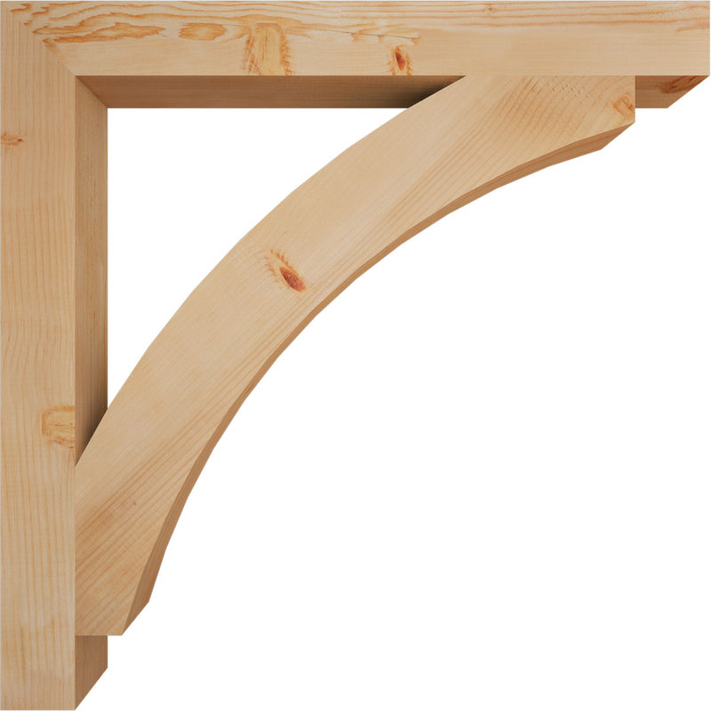 Support à blocs l 3 3 po x P 38 po x H 38 po Thorton, sapin Douglas, H 38 po x l 4 po x P 38 po, Douglas (lisse)
