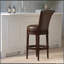 31 po Tabouret de bar pivotant à hauteur de bar en bois avec dossier haut, 1 pièce-284807277-284807279
