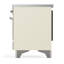 Cuisinière à induction 36 pouces avec 6 éléments à induction en blanc antique Majestic III Series (garniture chromée)-124828876-124828858