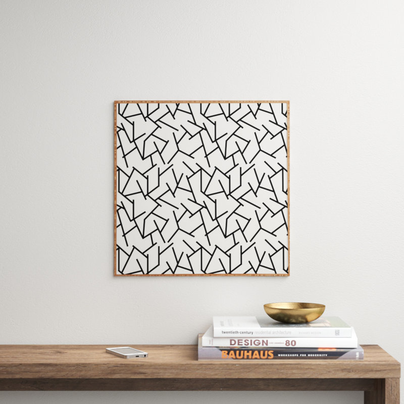 Haystack par Holli Zollinger - impression encadrée, H 20 po x l 20 po x p 1 po