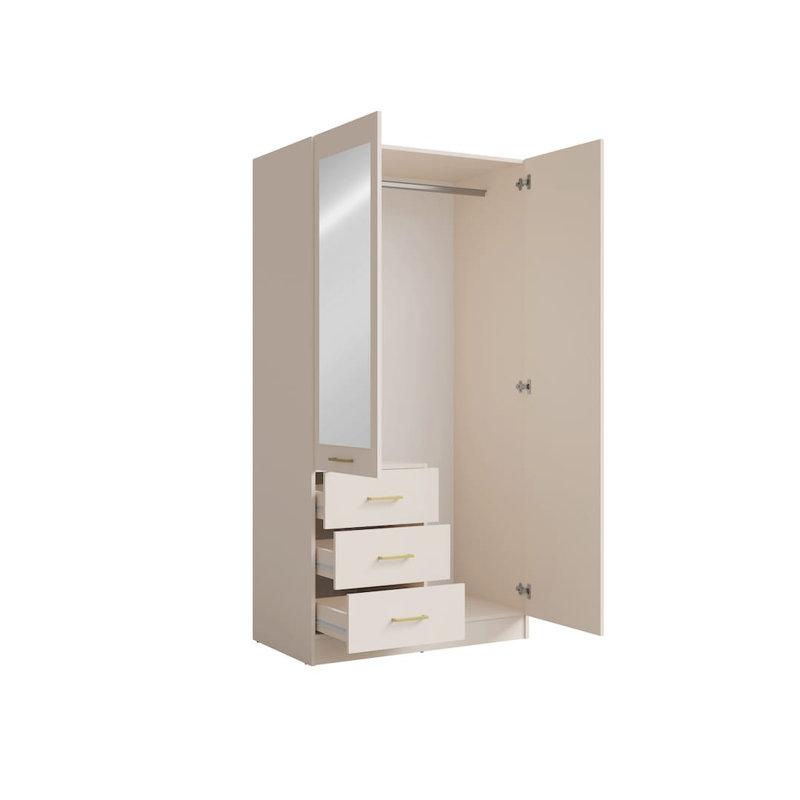 Blasien 2 Door Wardrobe