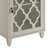 Ceara White Finish Accent Table