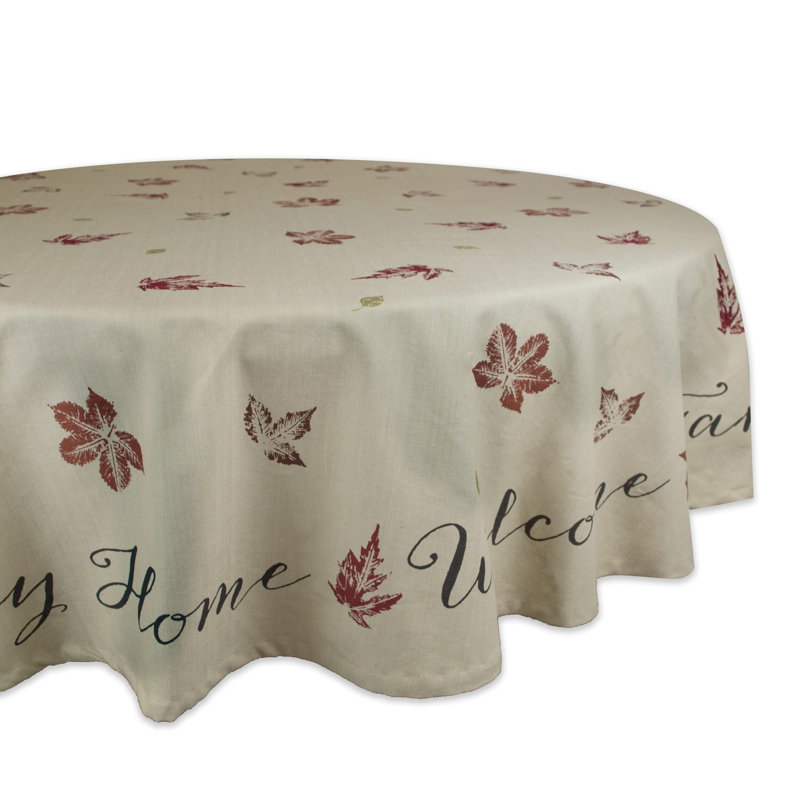 Zosia Leaves Print Tablecloth