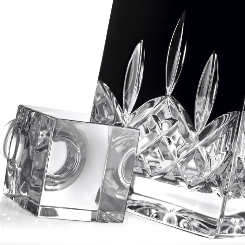 Lismore Square Decanter, Black