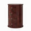 Table de chevet en bois, table d'appoint, table de bout ronde