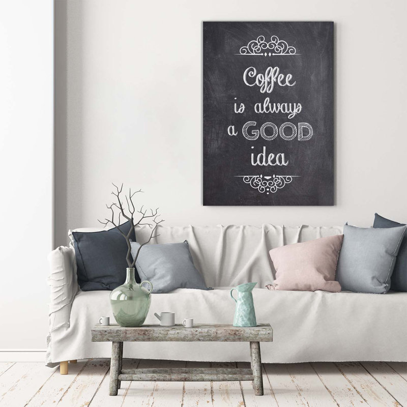 Coffee Collage - Wrapped Canvas Print