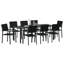 8 - Person Patio Dining Set Rectangular Table