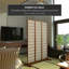 Room Divider Stand - Walnut - 3 Panel-1724886516-1724886509