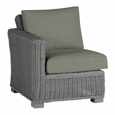 Rustic Woven Sectional Left
