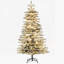 Arbre de Noël artificiel pin 6,5 pi pré-éclairé
