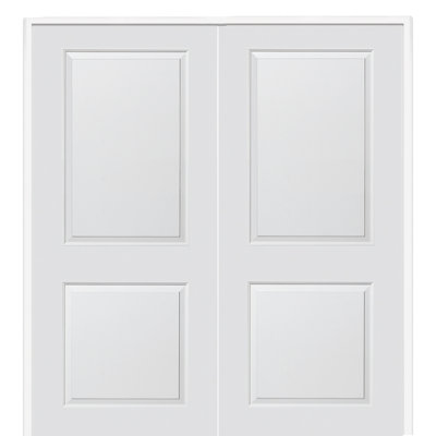 Porte standard en bois manufacturé lambrissé