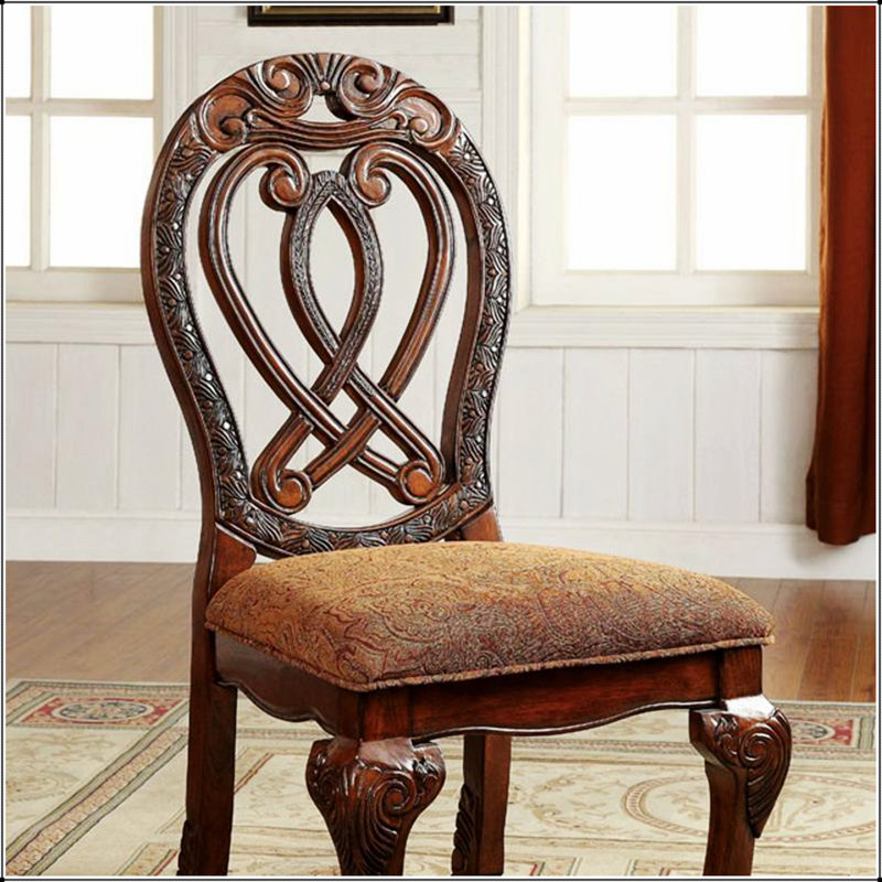 Chaise d'appoint rembourrée, chaise de salle à manger pour la salle à manger