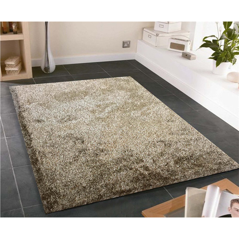 Tapis touffeté à la main Fuzzy Shaggy