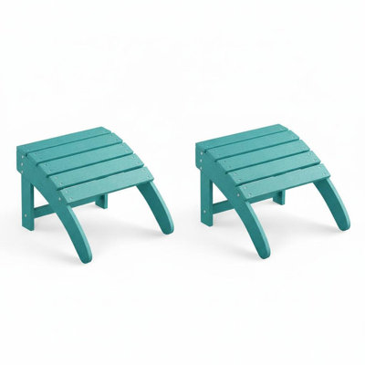High-Density Polyethylene (HDPE) Outdoor Ottoman